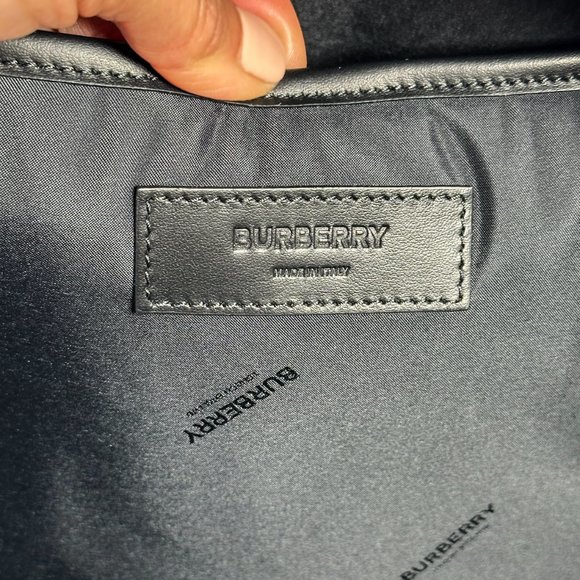 Burberry Jett Check and Mesh Backpack - Picture 8 of 11